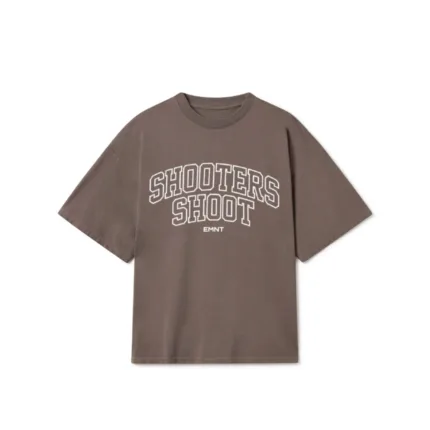 Brown Oversized T-SHIRT (Shooters) – Eminent Clothing