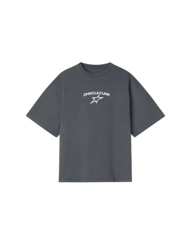 Grey Oversized T-SHIRT (DHK Culture) – Eminent Clothing (view 2)